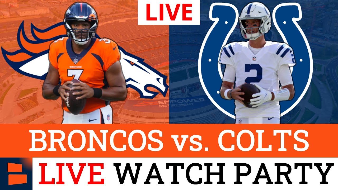 LIVE: Colts vs Broncos scores, highlights, updates in NFL Week 5 ...