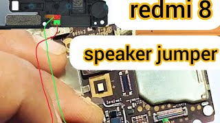 redmi 8 speaker problem solution. MI 8A speaker not working jumper ways.