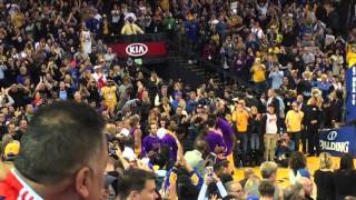 Kobe Bryant's final goodbye at Oracle
