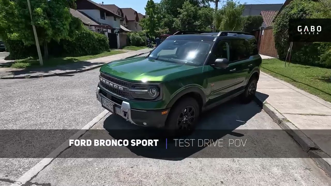 Ford Bronco Sport Badlands - Mejorando la receta del hermano urbano de la familia Bronco