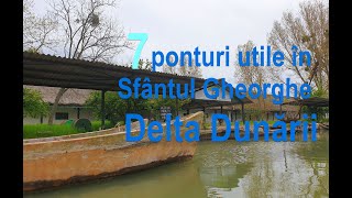 7 ponturi utile în Sfântul Gheorghe - Delta Dunării