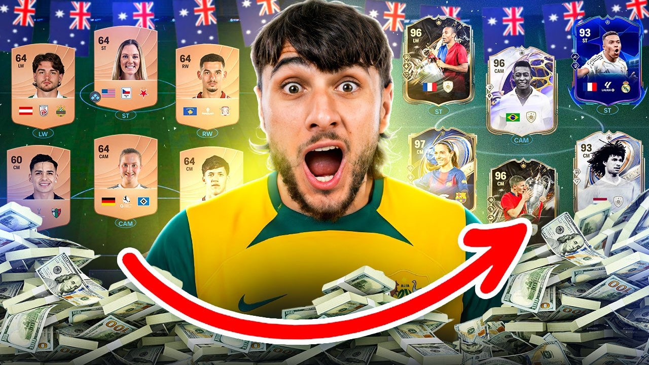 I Spent $1000 to UPGRADE MY SUBSCRIBERS FC 26 Accounts! (AUSTRALIA EDITION)