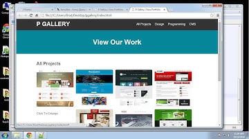 Learn how to create a responsive image gallery using jQuery Part 4