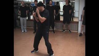 Footwork in punching