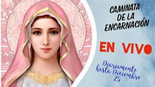 Caminata de la Encarnación 25 Diciembre 2022, ha nacido el bebe Jesús, llegamos a nuestro destino.