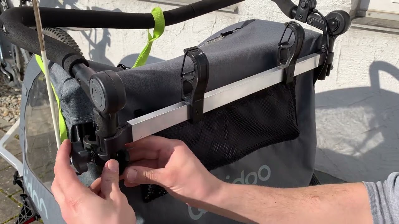 Qeridoo Qupa 2 und Sportrex 2 Kinderfahrrad Halterung Montage