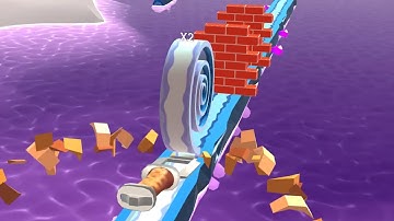 Spiral Roll - All Levels Gameplay Android, iOS