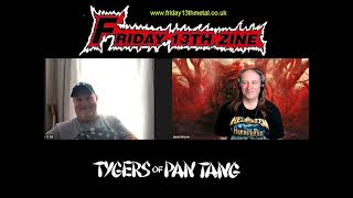 Robb Weir from Tygers of Pan Tang talk's about the new album