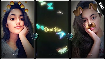 DARD HUA X HEERIYE😍👀|| NEW TREND XML VIDEO EDITING📈🍒|| ALIGHT MOTION VIDEO EDITING💥💗BY@Sipun_Editz