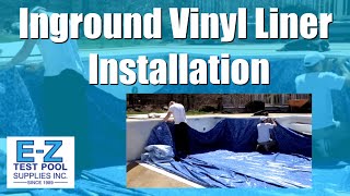 Inground Pool Liners Vinyl Liner Installation