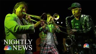 Russian Band Delights In Chicago With Tribute To Rock Group | NBC Nightly News Russian Band Delights In Chicago With Tribute To Rock Group | NBC Nightly News