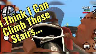 Stolen Police Bike In GTA San Andreas Mobile Game screenshot 3