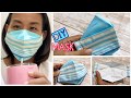 NEW Ideas DIY Face Mask | Fabric Face Mask Tutorial | ไอเดียเจ๋งๆ วิธีทำหน้ากากผ้า 3D มีช่องดูดน้ำ