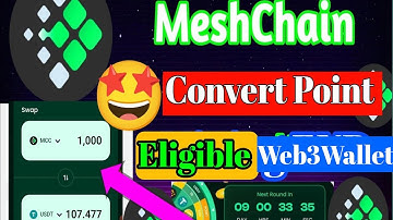Mesh Chain Airdrop Convert Web3Wallet | Mesh Chain Airdrop Eligible | Meshchain Airdrop #mcc