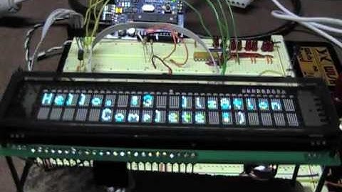 Vacuum Fluorescent Display