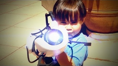 3-Year-Old with a Real Portal Gun
