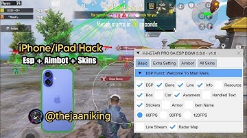 Bgmi 4.1 Latest Bgmi Hack for iPhone/iPad Main I