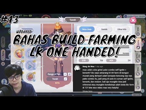 Tips Farming Tank Lord Knight One Handed dari Viewer! Ragnarok X | Rox | Torah | RagnaVlog #43