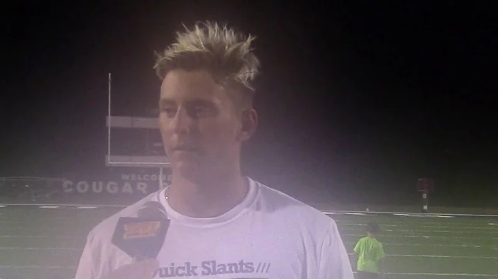 Breaux Bridge QB Julian Leon After Winning Quick S...