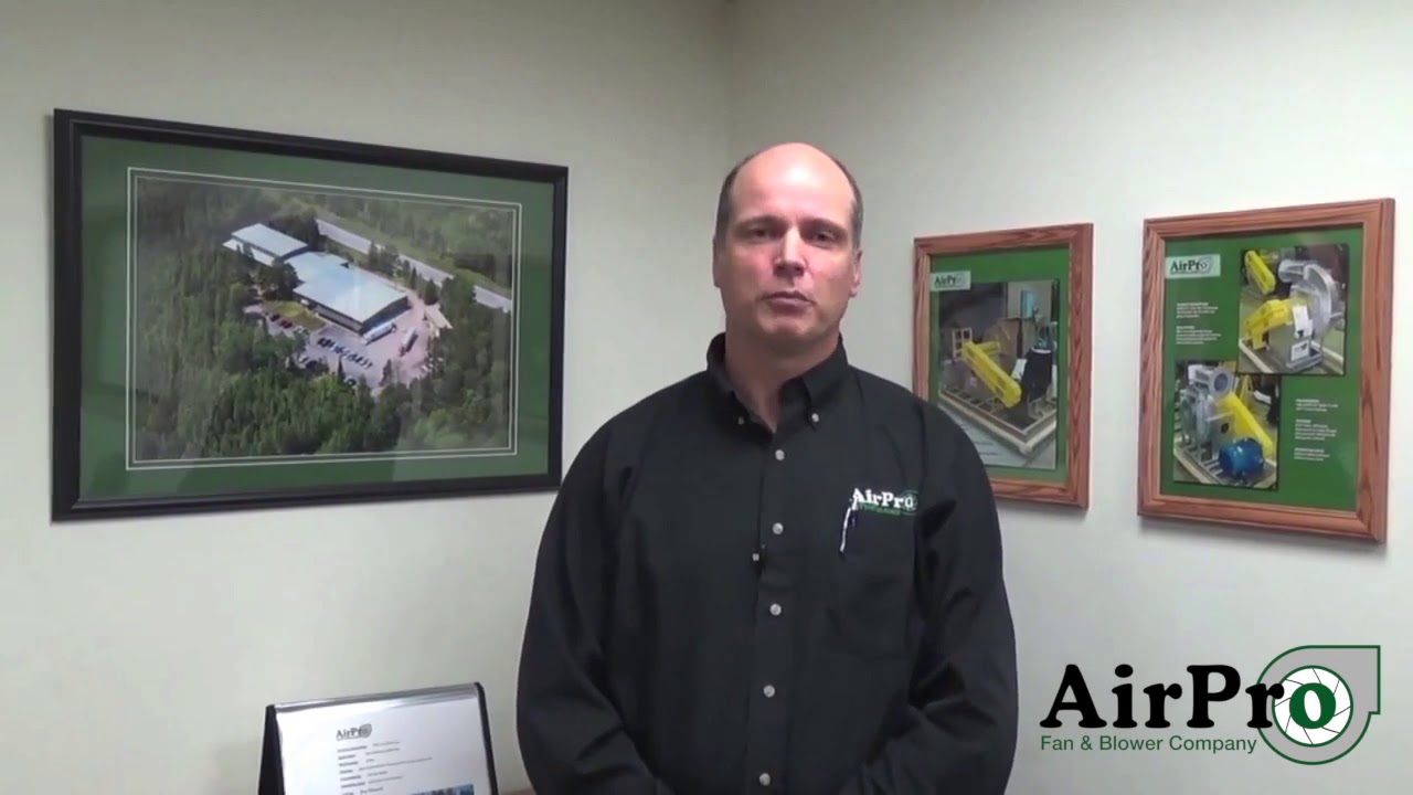 AirPro Fan & Blower User Reference - Packaging Facility