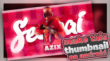 How to create Gameing Thumbnail on Android | Pscc and Lightroom tutorial | ocg