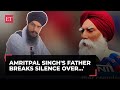 Amritpal singhs father complains of strict jail adm after meeting son amid poll contesting rumours