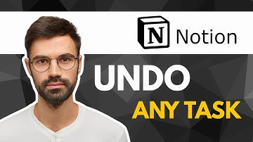 How To Undo Any Task In  Notion | 2025 FULL GUIDE