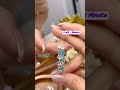 How to string a luxurious blue diamond bracelet #diy #craft #handmade