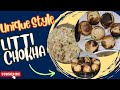 Litti Chokha Recipe (Unique Style)🤤 | Cooking and Lifestyle 😋