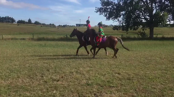 Bonnie and Star at Pony Club