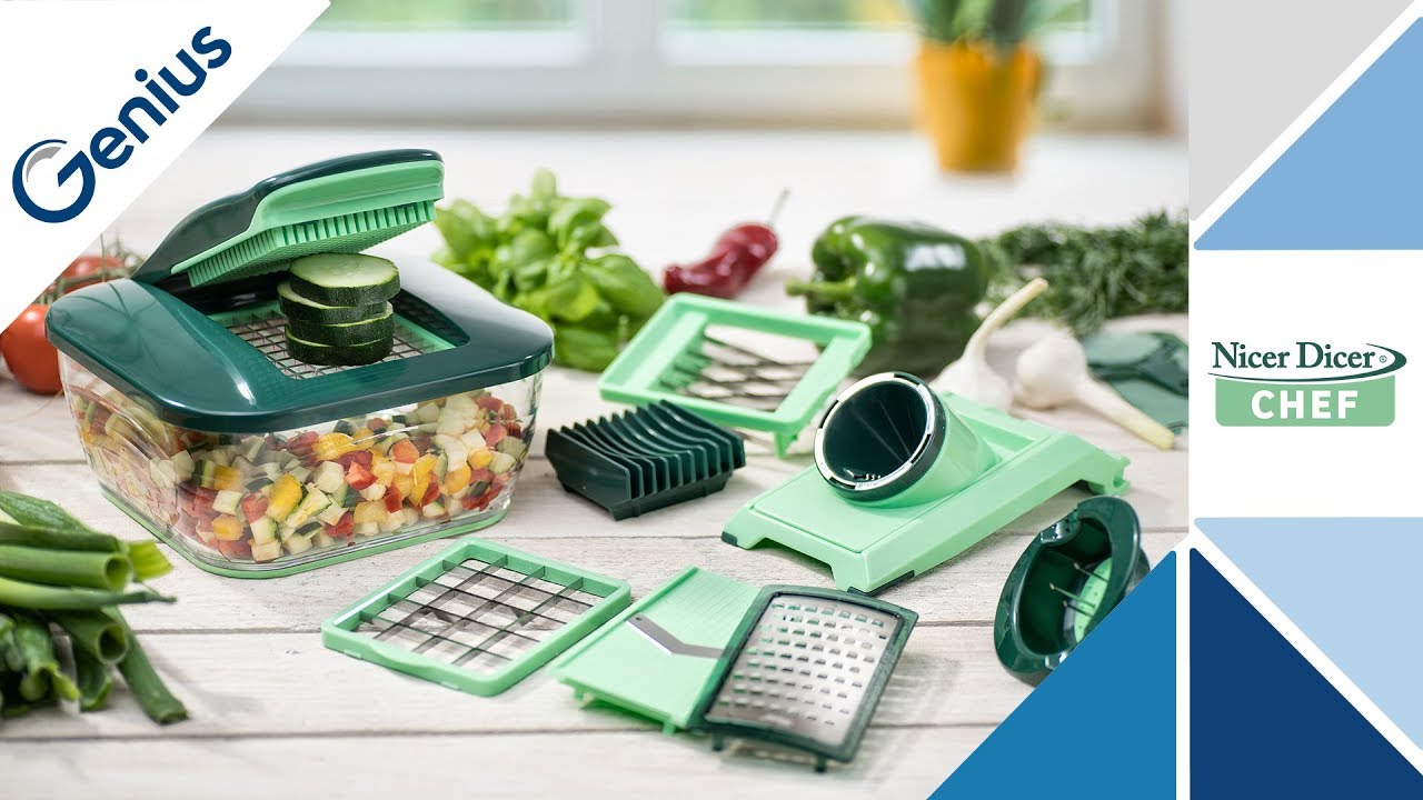 GENIUS | NEU: Nicer Dicer Chef - Die 10. Nicer Dicer ...