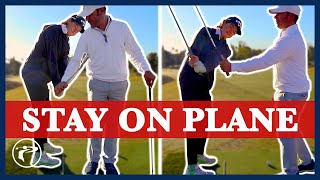 Golf Backswing Takeaway - How To Stay On Plane?