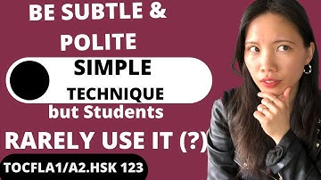 08 | TOCFL Novice & A1 Grammar | Use PROPERLY "A little bit" ( 15 powerful ADJECTIVES included)