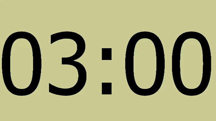 3 minutos con voz cuenta atrás regresiva