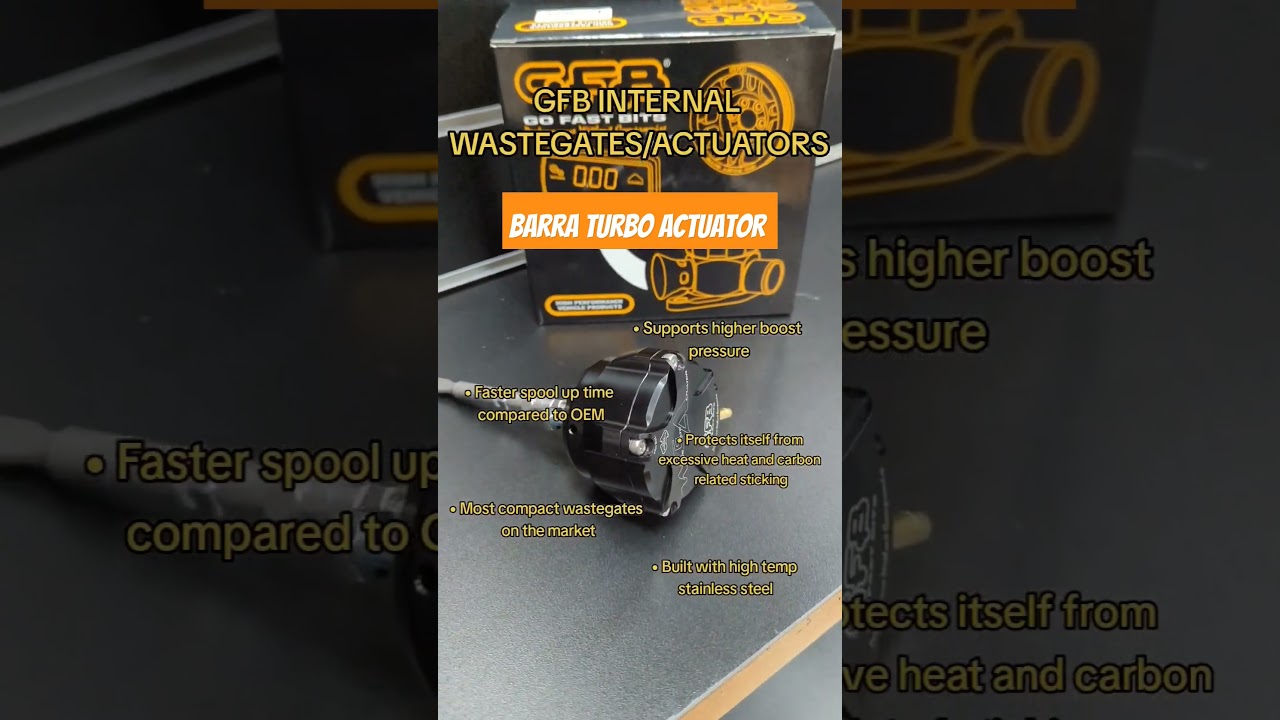 gofastbits Barra internal wastegate actuator 