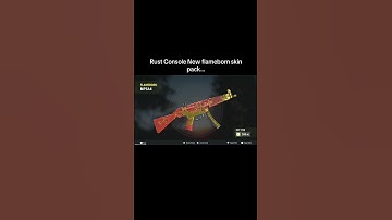 Rust Console new flameborn skin pack…#shorts #rust #rustconsole