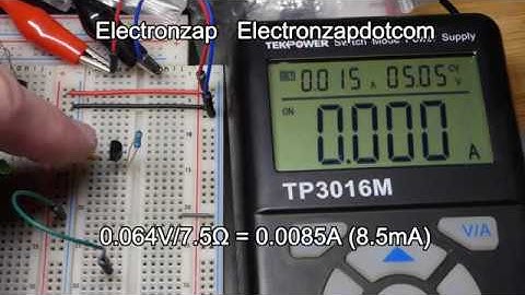 LM334 three terminal constant current source component for quick videos 8