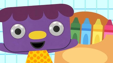 I Like To Draw | Creativity Song for art time at school | Practice shapes and colors | Noodle & Pals