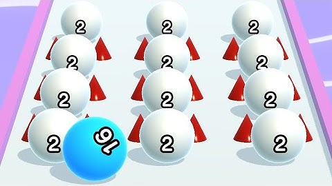 Ball Run 2048 All Levels Gameplay Android iOS Levels (586-610) Walkthrough #26