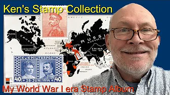 My World War I era Stamp Album