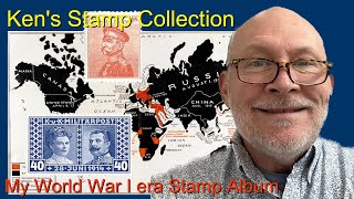 My World War I era Stamp Album
