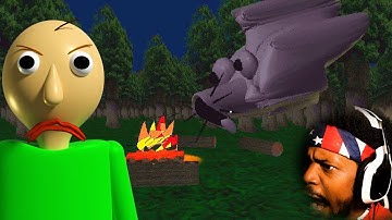 WHO IS THIS NEW WOLF CHARACTER!? | Baldi