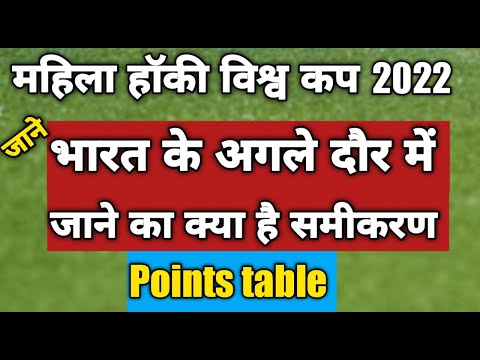 women's hockey world cup points table 2022  hockey world cup 2022