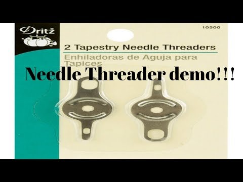 Demo of Needle Threader 