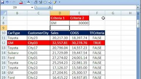 Highline Excel Class 19: Advanced Filter Extract Data 9 Examples