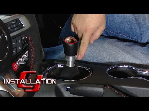 2015-2016 Mustang Alcantara Manual Shift Boot Installation