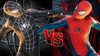 Black Symbiote Style Suit Vs Red Symbiote Style Suit Comparison Spider-Man Miles Morales Pc