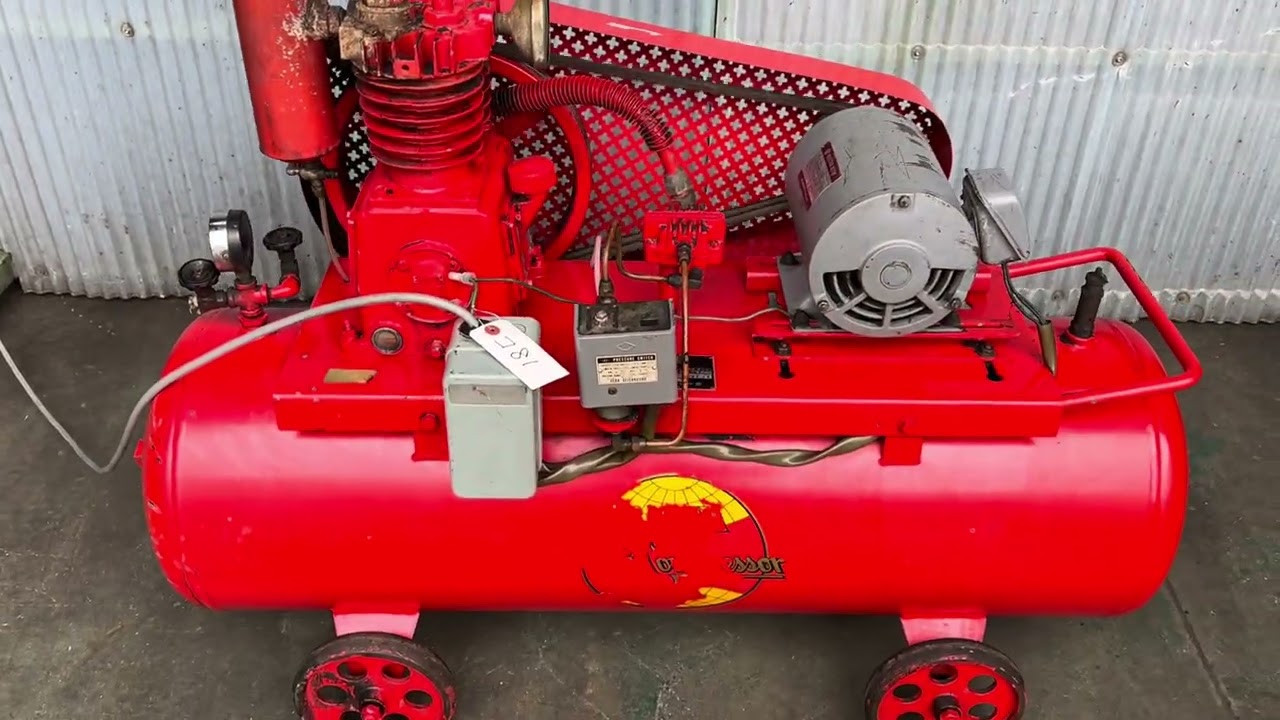 コ81 富士コンプレッサー製作所 エアーコンプレッサー SH-2 1.5kw MAX9 