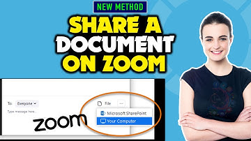 How to share a document on zoom 2025