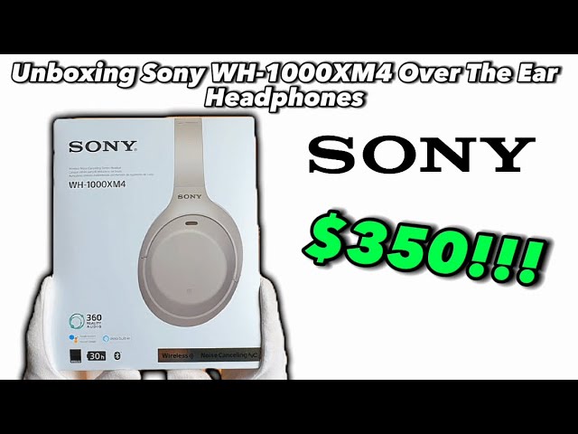 Sony Wh-1000xm4 Noise Canceling Overhead Bluetooth Wireless